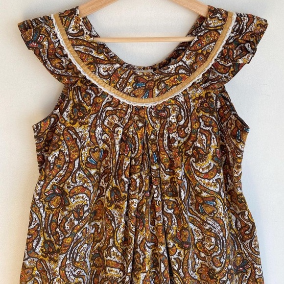 [SOLD] Vintage mini muumuu, made in Hawaii - Picture 4 of 9